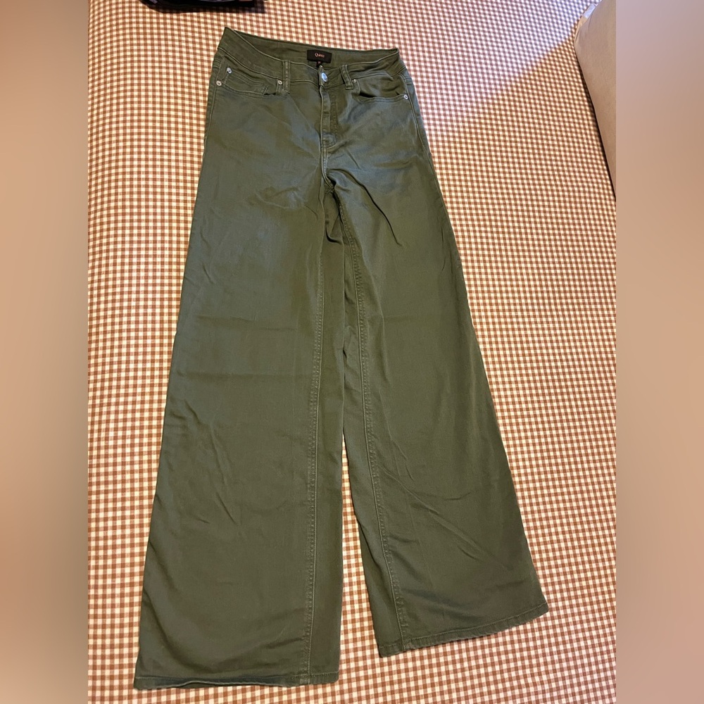 Quince Olive wideleg Trouser jeans